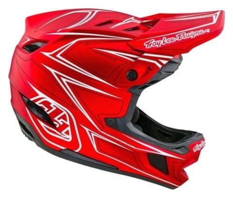 TLD KASK D4 COMPOSITE PINNED RED (14050500)