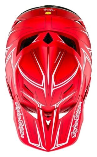 TLD KASK D4 COMPOSITE PINNED RED (14050500)