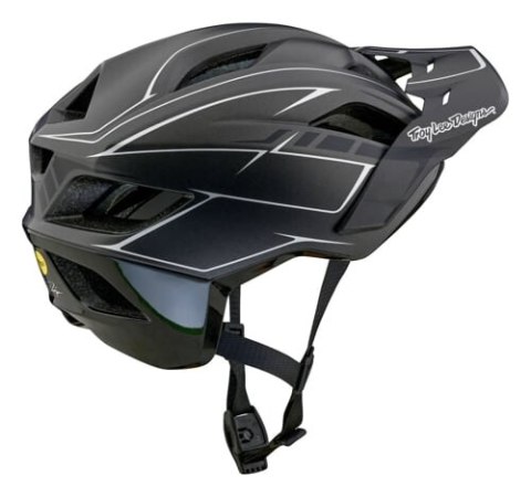 TLD KASK FLOWLINE SE PINSTRIPE CHARCOAL / BLACK (11001801)