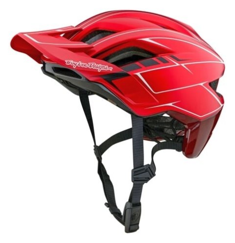 TLD KASK FLOWLINE SE PINSTRIPE RED (11001802)