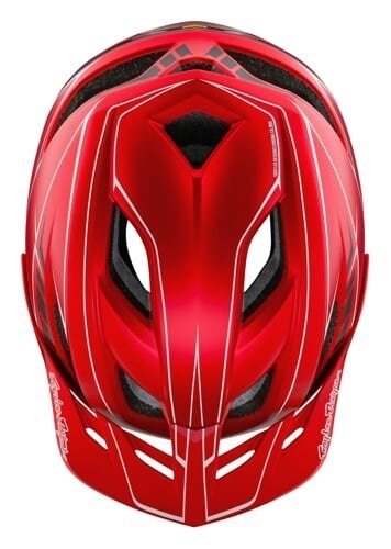 TLD KASK FLOWLINE SE PINSTRIPE RED (11001802)