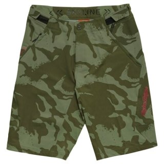 TLD SPODENKI LUŹNE SKYLINE SHADOW CAMO OLIVE (23849000)