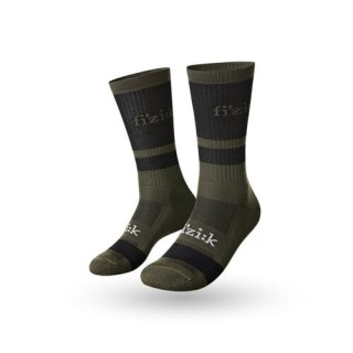 FIZIK SKARPETY OFF-ROAD ARMY/BLACK (FZKSOCKSOF6110)