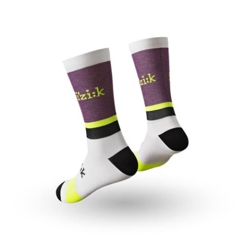 FIZIK SKARPETY TEAM EDITION LILAC/WHITE (FZKSOCKSTE3820)