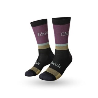 FIZIK SKARPETY TEAM EDITION MUD/GRAPE (FZKSOCKSTE8598)