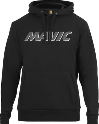 MAVIC BLUZA Z KAPTUREM CORPORATE LOGO CARBONE YELLOW (T000224)