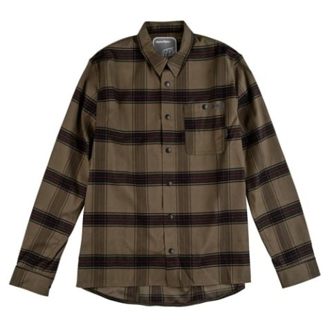 TLD KOSZULA GRIND FLANNEL PlAID DARK PINE (82765000)