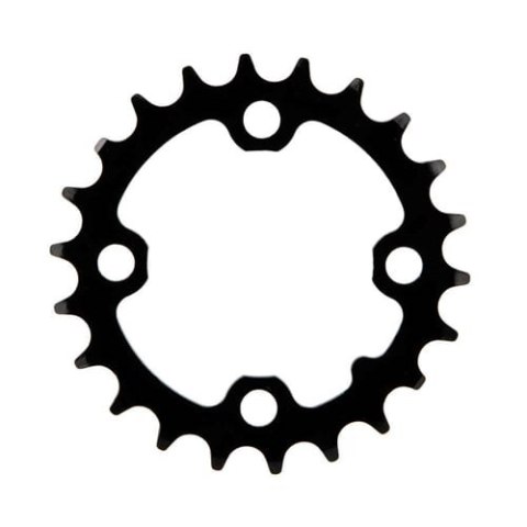 11.6215.064.000 - SRAM CRING MTB 22T V3 64 STEEL MATTEBLACK