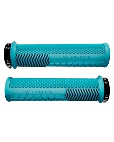 PEATY'S GRIPY MONARCH KNURL THIN TURQUOISE (PGM-KNL-THN-TRQ-1)