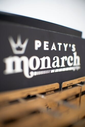 PEATY'S MONARCH GRIPS POS DISPLAY - SLAT WALL (POS-GRP-MON-24)