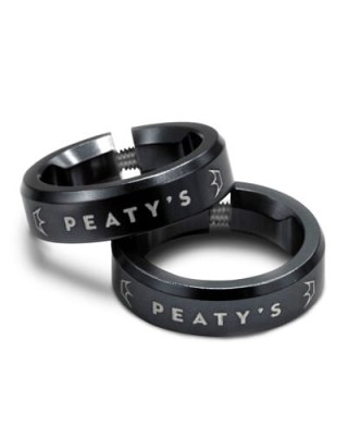 PEATY'S MONARCH LOCK RING BLACK (PGM-LCK-RNG-BLK-10)