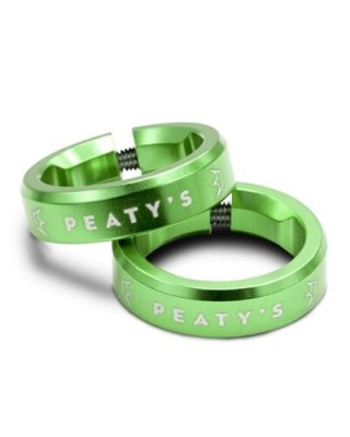 PEATY'S MONARCH LOCK RING EMERALD (PGM-LCK-RNG-EMR-10)