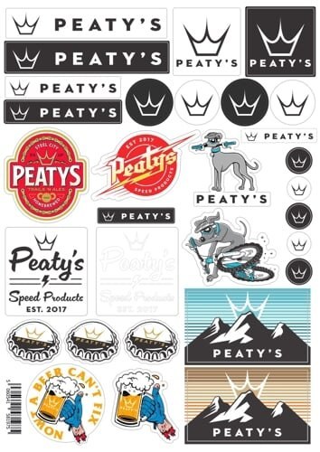 PEATY'S STICKER PACK (PTY-STK-PCK-AW24)