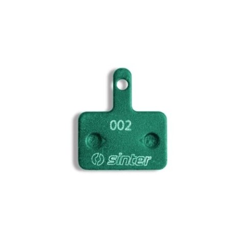 SINTER OKŁADZINY HAMULCOWE SHIMANO B TYPE GREEN (73-002-063-8)