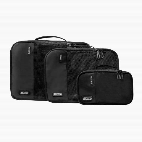 Zestaw toreb SCICON TRAVEL PACKING CUBE SET Czarny