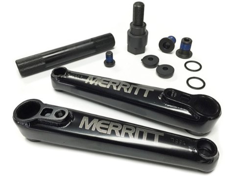 Cranks, Merritt Battle 175mm, 22mm axle, czarny