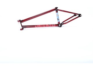 Fiend Mills Frame 20.5" Gloss Trans. Red