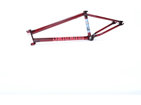 Fiend Mills Frame 20.75" Gloss Trans. Red