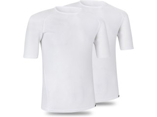 GripGrab Ultralight Mesh Short Sleeve Base Layer 2-Pack XXL, white