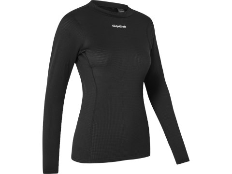 GripGrab Women's Ride Winter Long Sleeve Base Layer XS, czarny