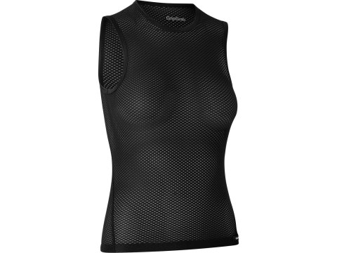 GripGrab Women's Ultralight Mesh Sleeveless Base Layer L, czarny