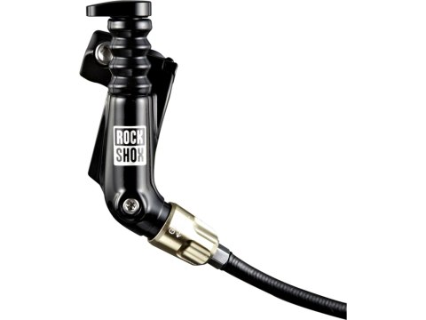 REMOTE - XLOC SPRINT LEFT BLACK (INCLUDES HOSE, BARB & COMPRESSION NUT) - MONARC