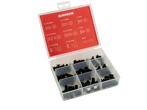 SRAM Rahmenkappen Tacklebox schwarz