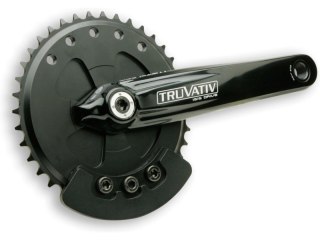 Truvativ Crank arm set Luftalarm ISIS, 175 mm, silver polished