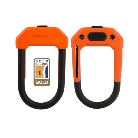 HIPLOK U-LOCK DX ORANGE (DX1OR)