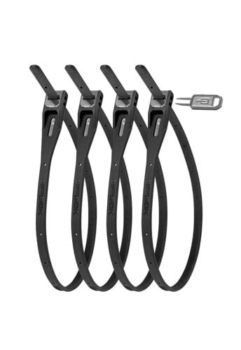 HIPLOK ZAPIĘCIE Z LOK 4 PACK ALL BLACK (ZLK4AB)