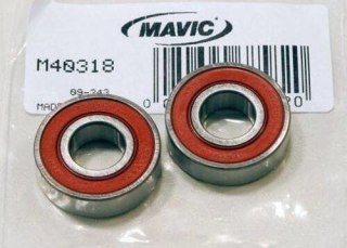 MAVIC KIT 2 HUB BEARINGS 12X28X8 6001 (M40318)