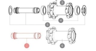 MAVIC KIT FRONT QRM+ AXLE BOOST INTL 110MM (V2370701)