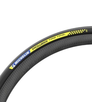 MICHELIN OPONA POWER TIME TRIAL BLACK 700X25C RACING LINE KEVLAR RACE 2 COMPOUND TS (146938)