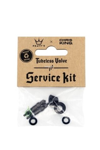 PEATY'S X CHRIS KING WENTYLE (MK2) TUBELESS VALVE SERVICE KIT (PTV2-SERVICE-12)