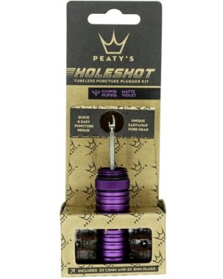 PEATY'S HOLESHOT ZESTAW NAPRAWCZY TUBELESS - VIOLET (PPR-TPP-VLT-12)