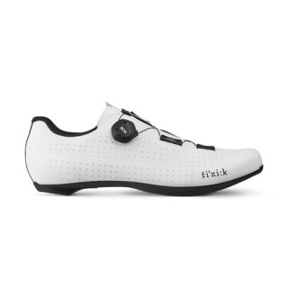 FIZIK BUTY TEMPO OVERCURVE R4 WIDE WHITE - BLACK (TPR4OXW1K2010)