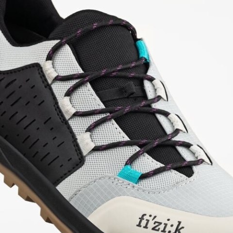 FIZIK BUTY TERRA ERGOLACE X2 FLAT GTX ICE GREY - BLACK (TEF2EGR1V1410)