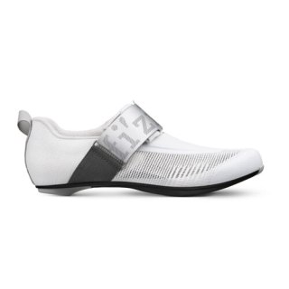 FIZIK BUTY TRANSIRO HYDRA AEROWEAVE CARBON WHITE - SILVER (TRR2PAR1K2080)