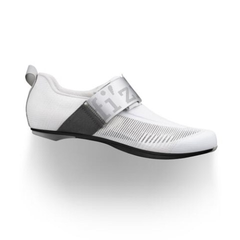 FIZIK BUTY TRANSIRO HYDRA AEROWEAVE CARBON WHITE - SILVER (TRR2PAR1K2080)