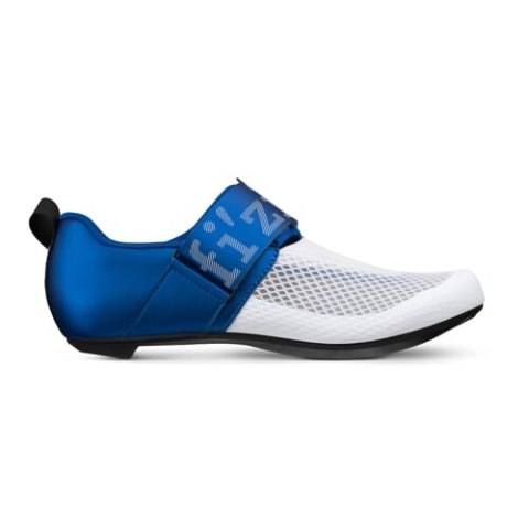 FIZIK BUTY TRANSIRO HYDRA WHITE - METAL BLUE (TRR5PMR1K20MB)