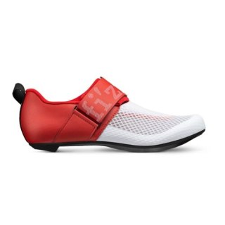 FIZIK BUTY TRANSIRO HYDRA WHITE - METAL RED (TRR5PMR1K20MR)