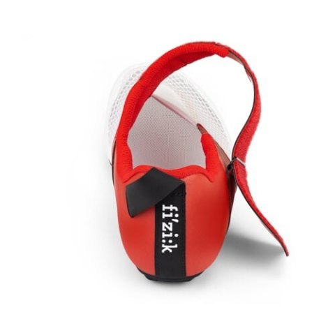 FIZIK BUTY TRANSIRO HYDRA WHITE - METAL RED (TRR5PMR1K20MR)