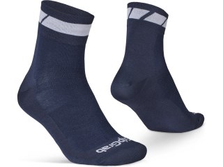 GripGrab Classic Regular Cut Summer Socks L, navy blue