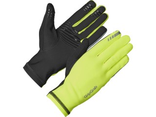 GripGrab Insulator 2 Hi-Vis Spring-Autumn Gloves L, yellow hi-vis