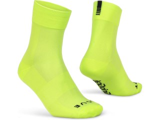 GripGrab Lightweight SL Regular Cut Summer Socks L, yellow hi-vis