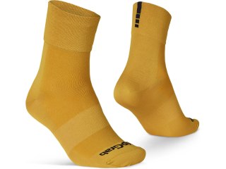 GripGrab Lightweight SL Regular Cut Summer Socks XS, mustard yellow