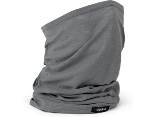 GripGrab Multifunctional Merino Neck Warmer OneSize, grey