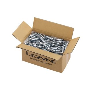 LEZYNE 16G CO2 BULK BOX - 250 PCS SILVER (1-C2-CRTDG-BULK-V116)