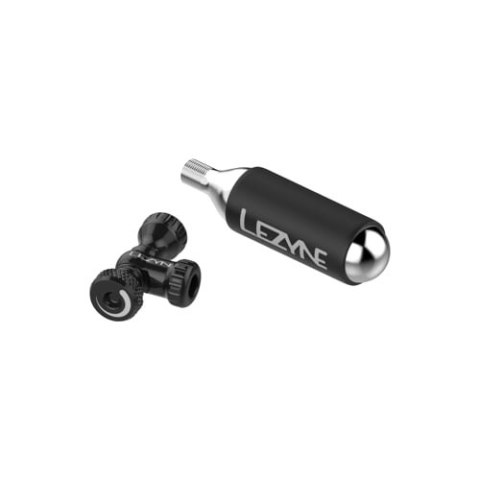 LEZYNE CONTROL DRIVE CO2 GŁOWICA BLACK GLOSS (1-C2-CTRLDR-V304)