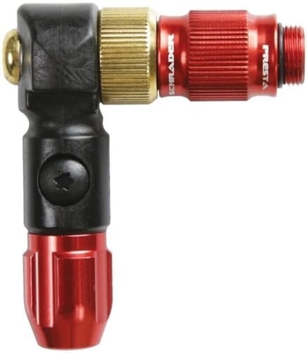 LEZYNE KOŃCÓWKA ABS-1 PRO HP CHUCK BRAIDED BLACK / RED (1-ABS1P-CHUCK-V111B)